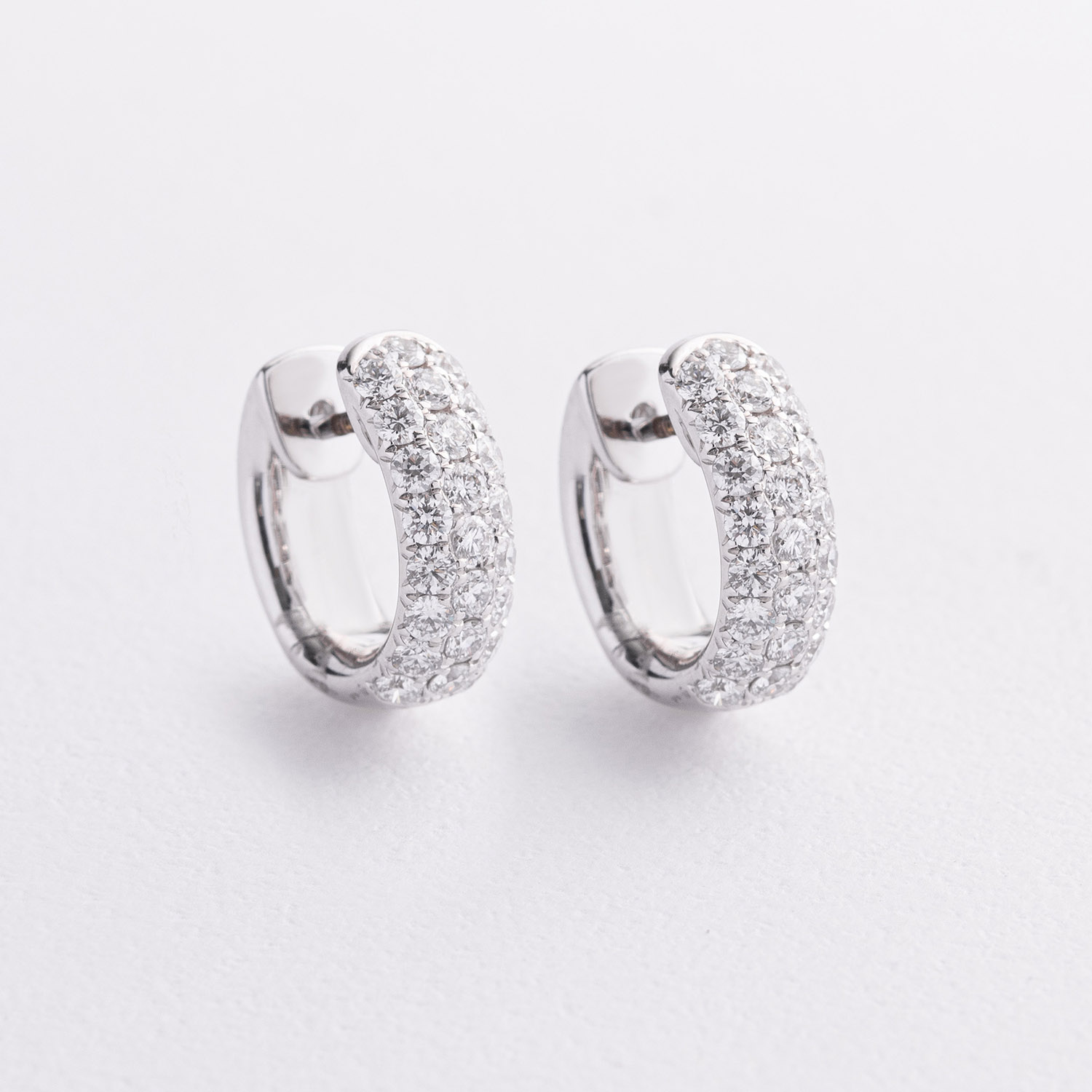 

Золотые серьги - кольца с бриллиантами сб0222ri, сб0222ri