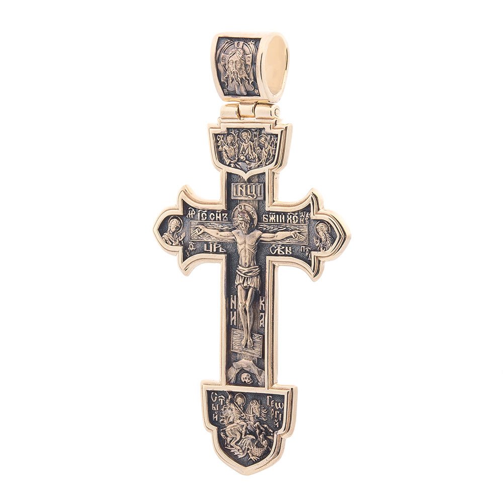 

Золотий хрест з чорнінням п03201