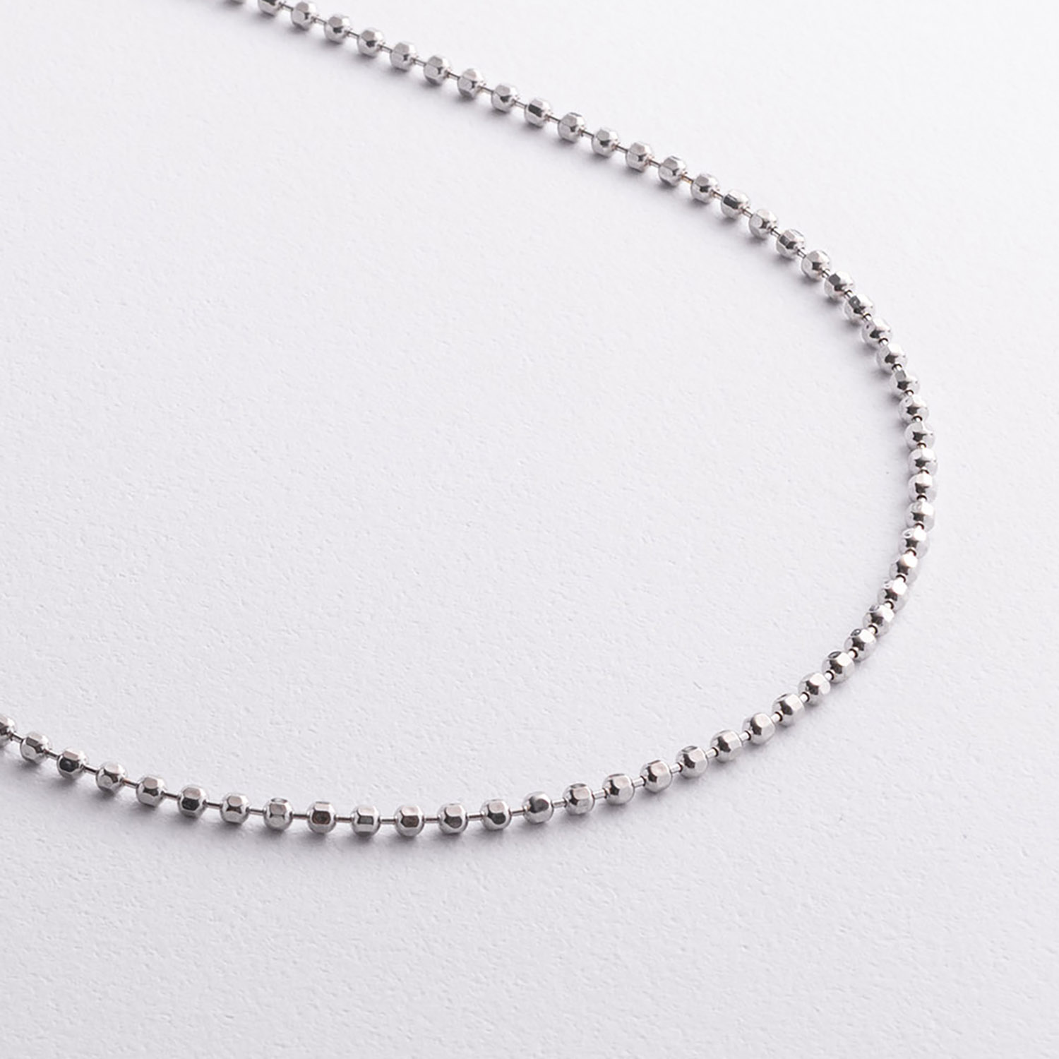 

Серебряная цепочка Шариковая 15129, 15129