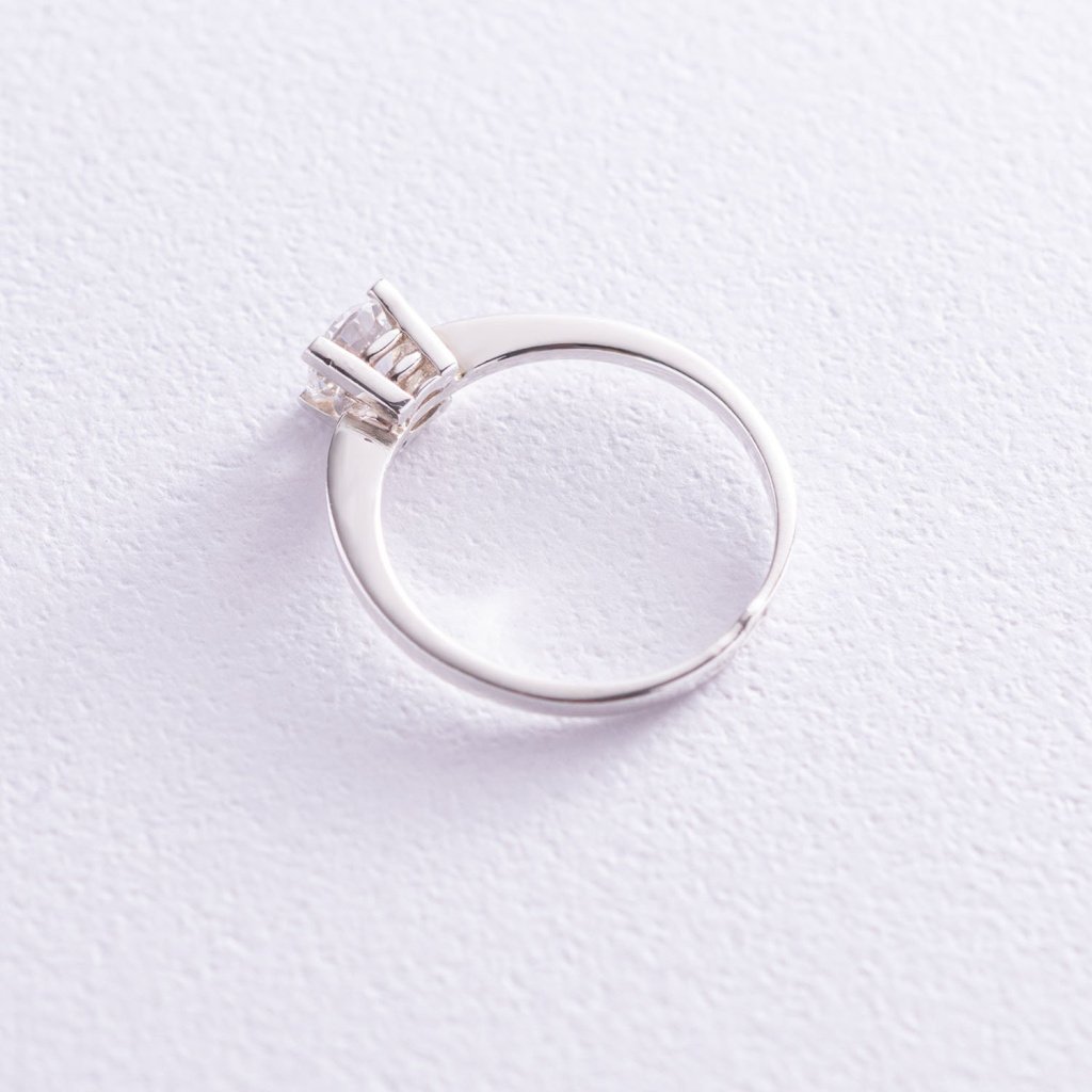 серебряные кольца с одним камнем Oniks