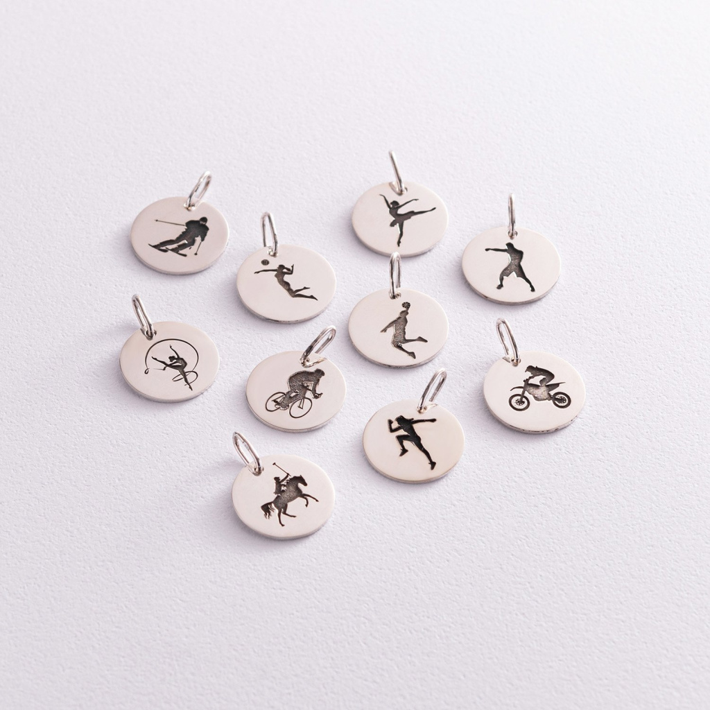 срібні підвіски дитячі Oniks