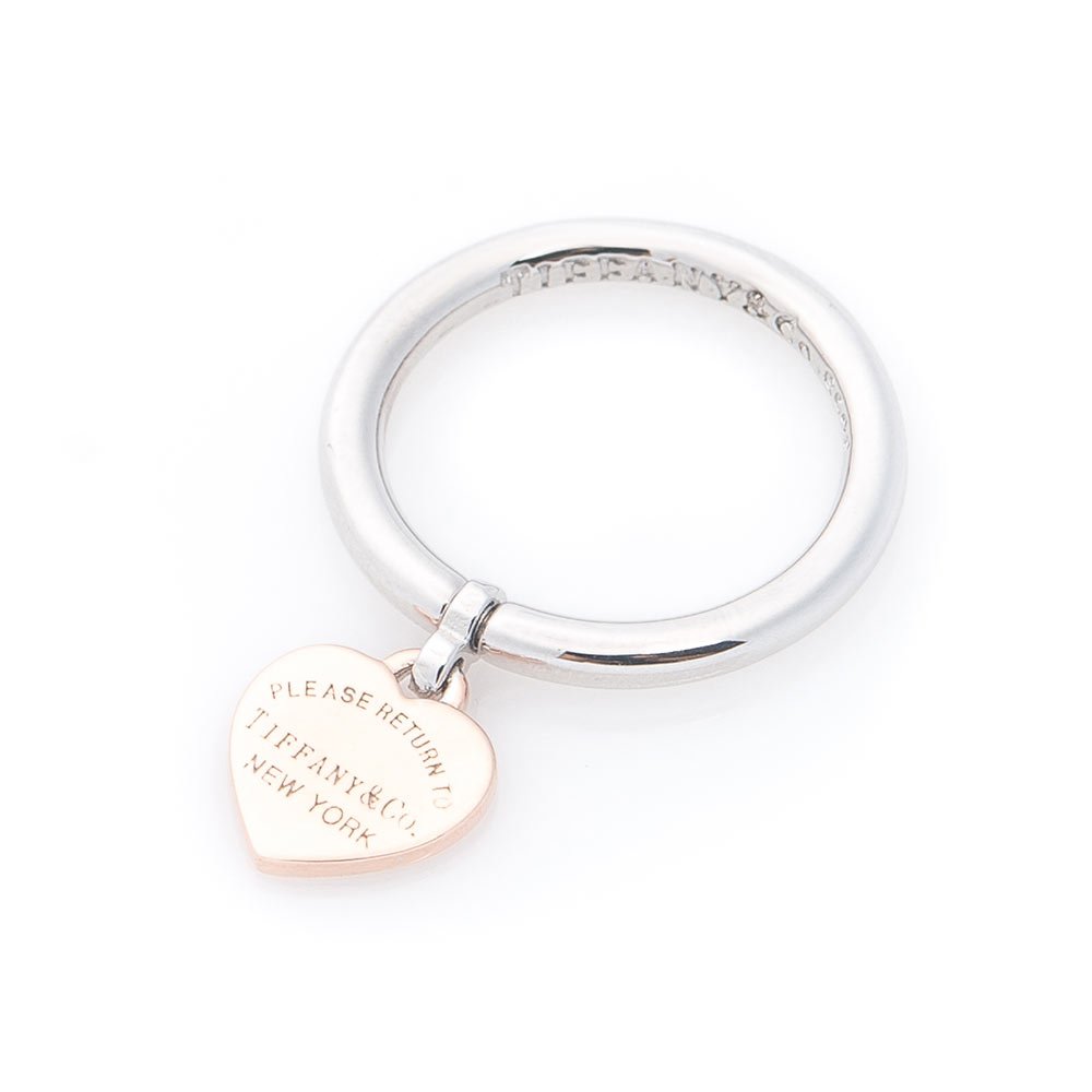 Серебряное кольцо Сердечко (2) от ювелирного магазина Оникс