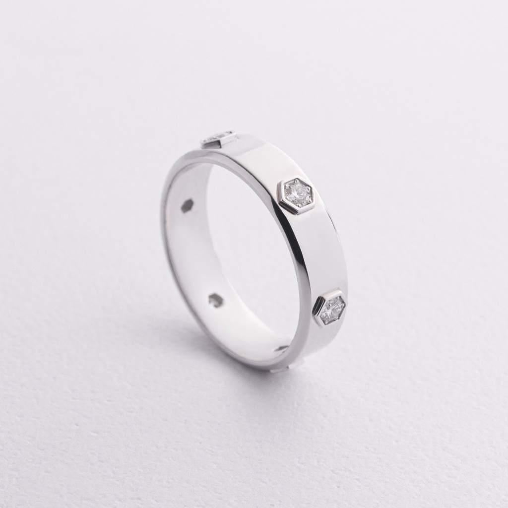 купити обручальне кільце з діамантом Oniks