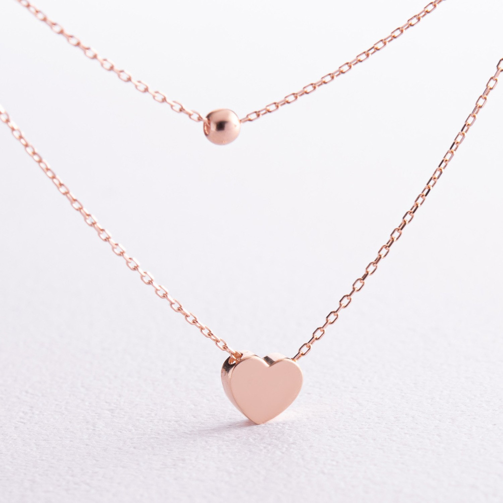 кольє серце Oniks