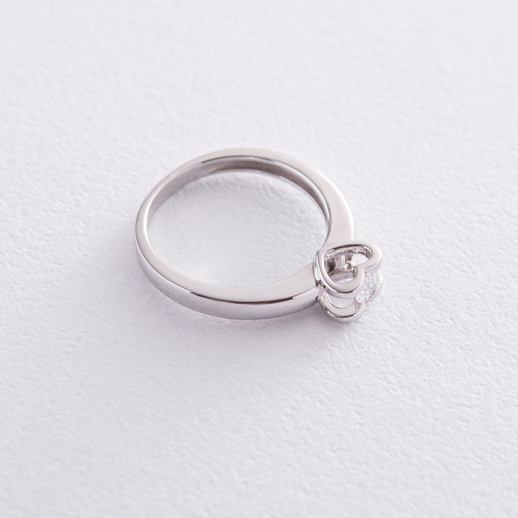 золота каблучка з цирконієм Oniks