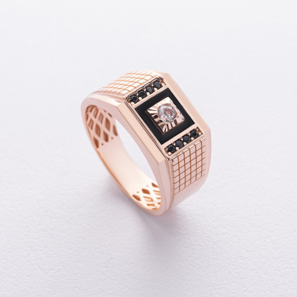 чоловічі персні з камінням Oniks