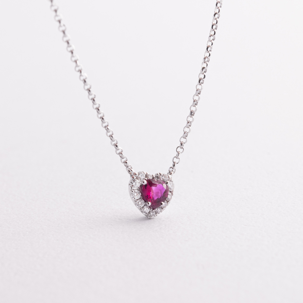 кольє з сердечком Oniks