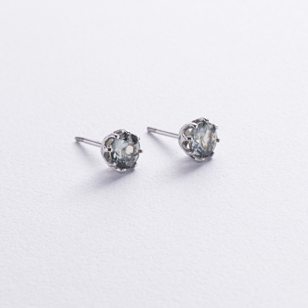 купити сережки з топазом Oniks