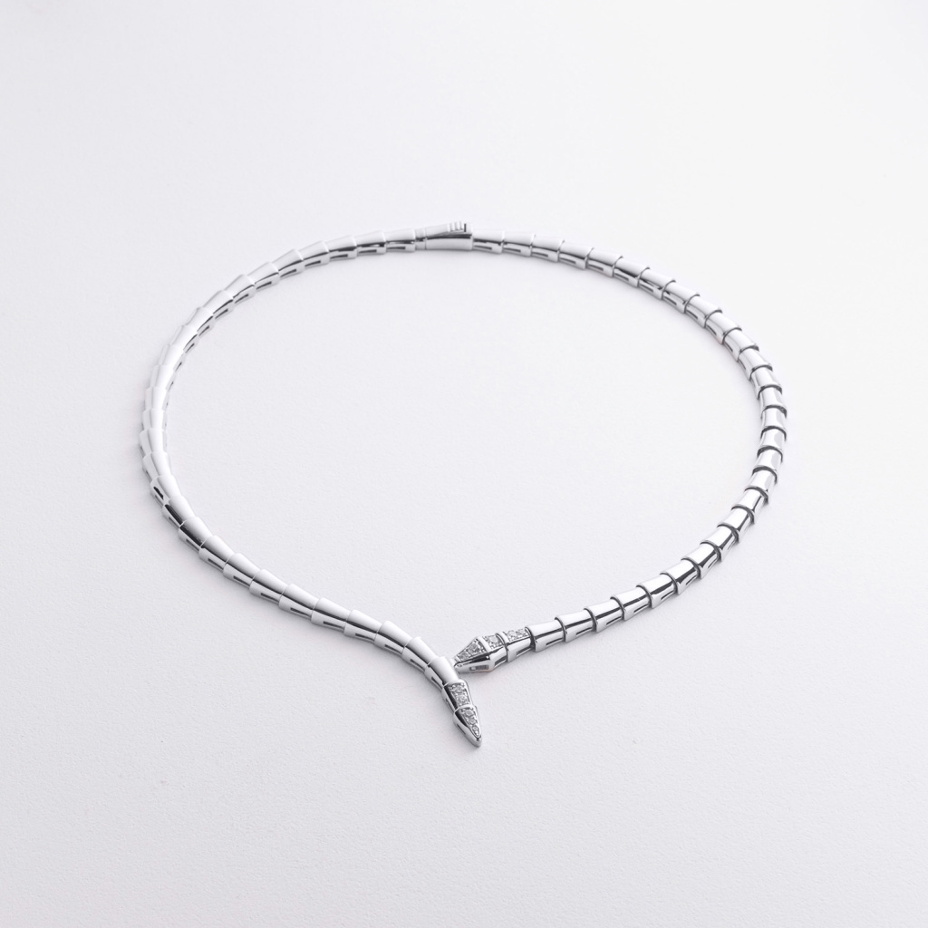 купити золоте кольє з фіанітом Oniks