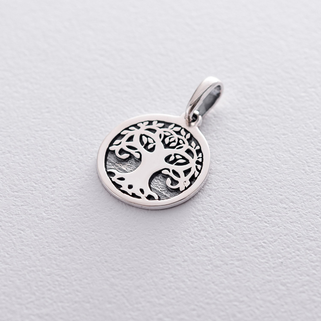 срібна підвіска дерево життя Oniks