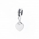 Срібний шарм "Серце" 132417 от ювелирного магазина Оникс - 2