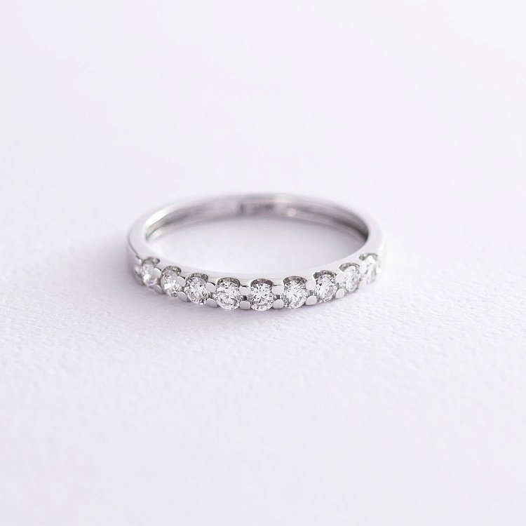 Золота каблучка з діамантами к100072 від ювелірного магазину Онікс