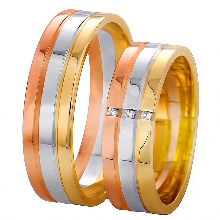 Обручка обр000290 від ювелірного магазину Онікс - 3