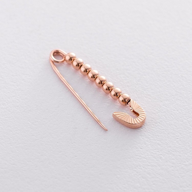 Золота шпилька "Кульки" 3.2 см зак00291 від ювелірного магазину Онікс