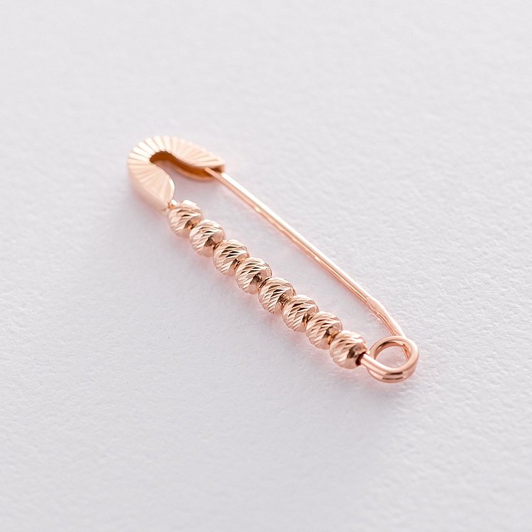 Золота шпилька "Кульки" 3.3 см зак00289 від ювелірного магазину Онікс