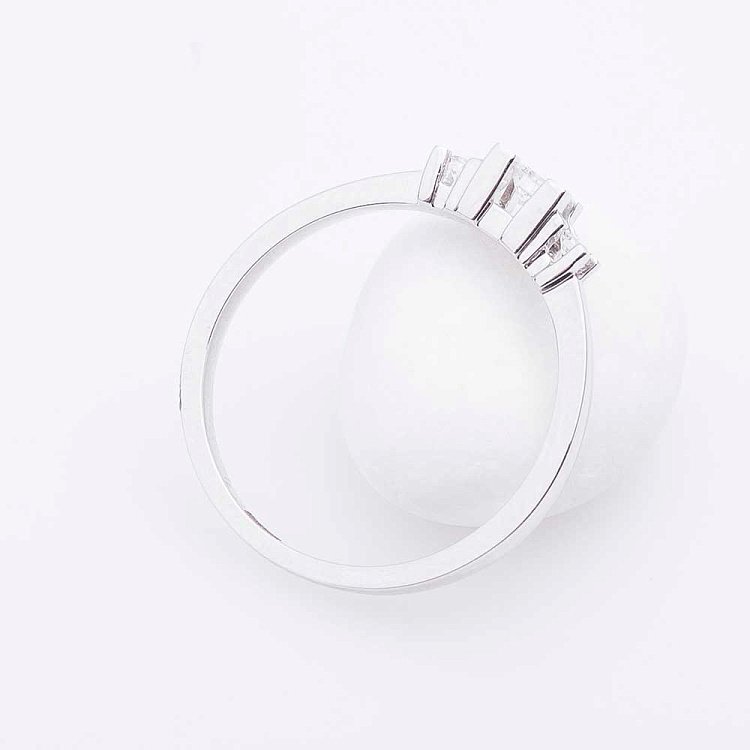 Золота каблучка з діамантами JR99148 від ювелірного магазину Онікс - 3