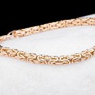 Женский браслет из желтого золота б00292 от ювелирного магазина Оникс - 1