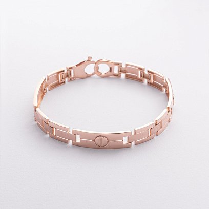 Чоловічий золотий браслет б05575