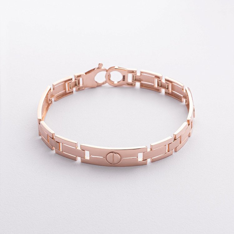 Чоловічий золотий браслет б05575 від ювелірного магазину Онікс