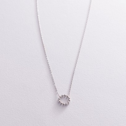 Кольє "Гармонія" в білому золоті кол01689 №3