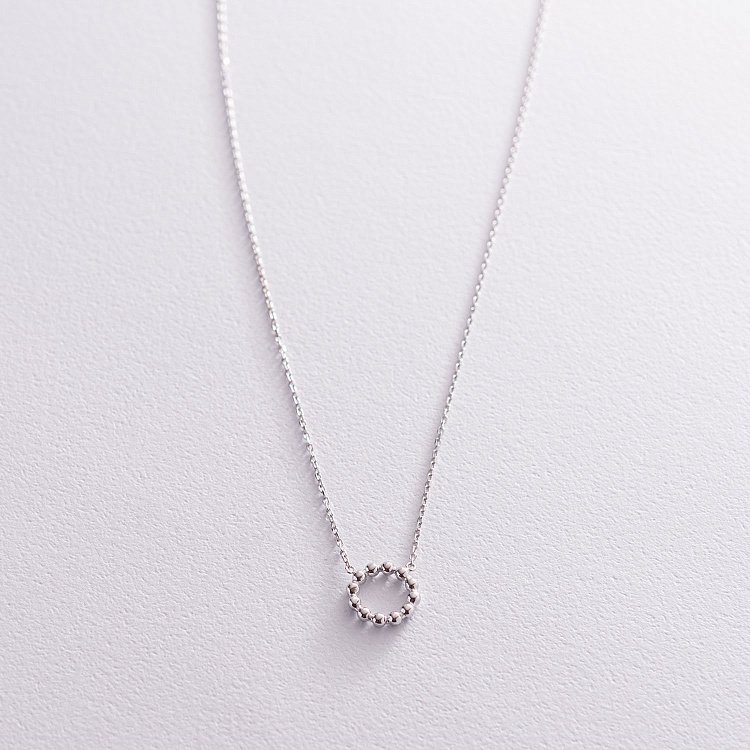 Кольє "Гармонія" в білому золоті кол01689 від ювелірного магазину Онікс - 2