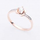 Золотое кольцо с бриллиантами кб0038 от ювелирного магазина Оникс