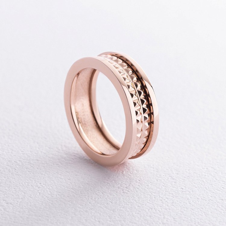 Кольцо "Gina" в красном золоте к07570 от ювелирного магазина Оникс