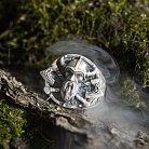 Мужское серебряное кольцо "Викинг" 422 от ювелирного магазина Оникс - 13
