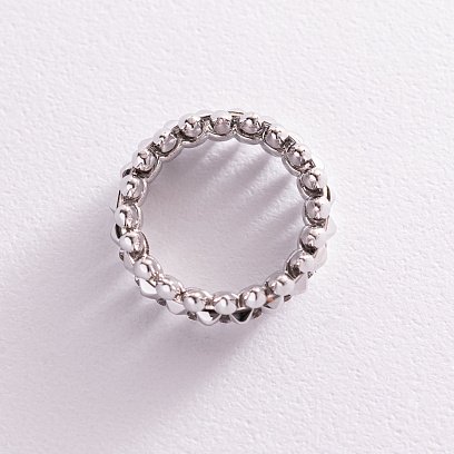 Кольцо "Тереза" в белом золоте к06545 №5