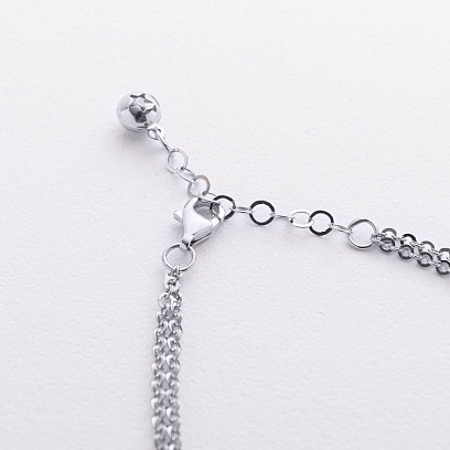 Браслет "Фантазия" в белом золоте б05806 №3