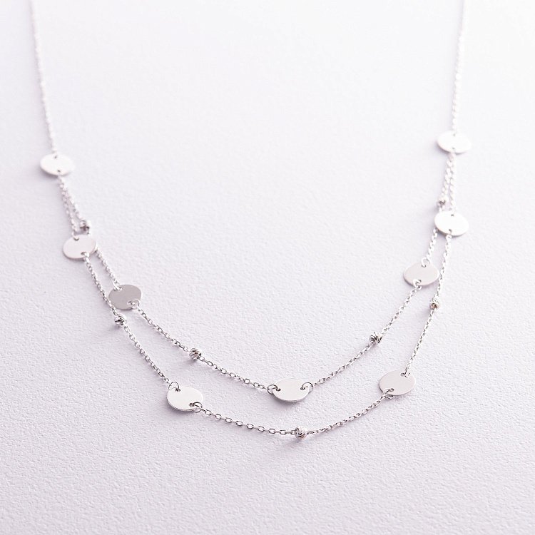 Золотое колье с монетами кол01786 Золотое колье с монетами кол01786 от ювелирного магазина Оникс