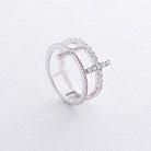 Золотий перстень з діамантами кб0183ch от ювелирного магазина Оникс - 2
