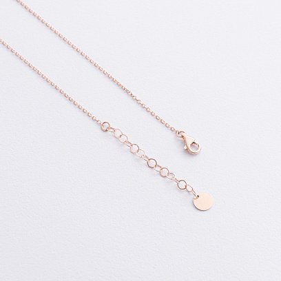 Колье "Megan" в красном золоте (Small) кол02576 №5