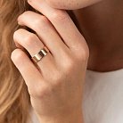 Золотое обручальное кольцо "Американка" (возможна гравировка) обр00002ш6 от ювелирного магазина Оникс - 1