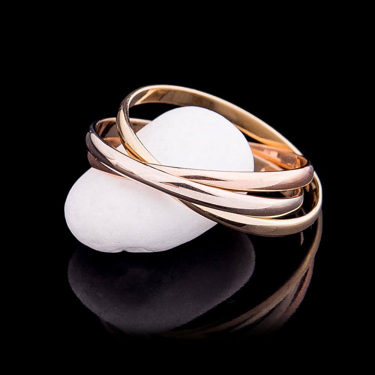 Обручальное кольцо обр000880 - 1 Обручальное кольцо обр000880 от ювелирного магазина Оникс - 1