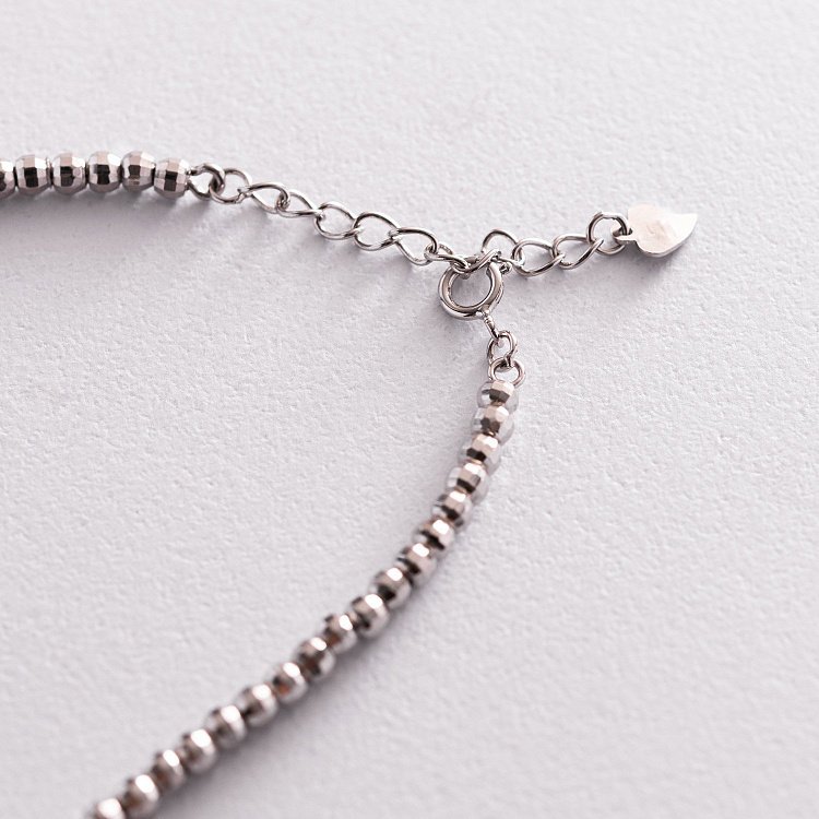 Срібний браслет "Кульки" 141600 від ювелірного магазину Онікс - 8