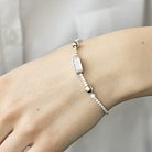 Срібний браслет з фіанітами 141287 от ювелирного магазина Оникс - 3