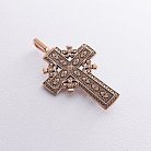 Православный крест "Распятие Господне" п00788 от ювелирного магазина Оникс - 4