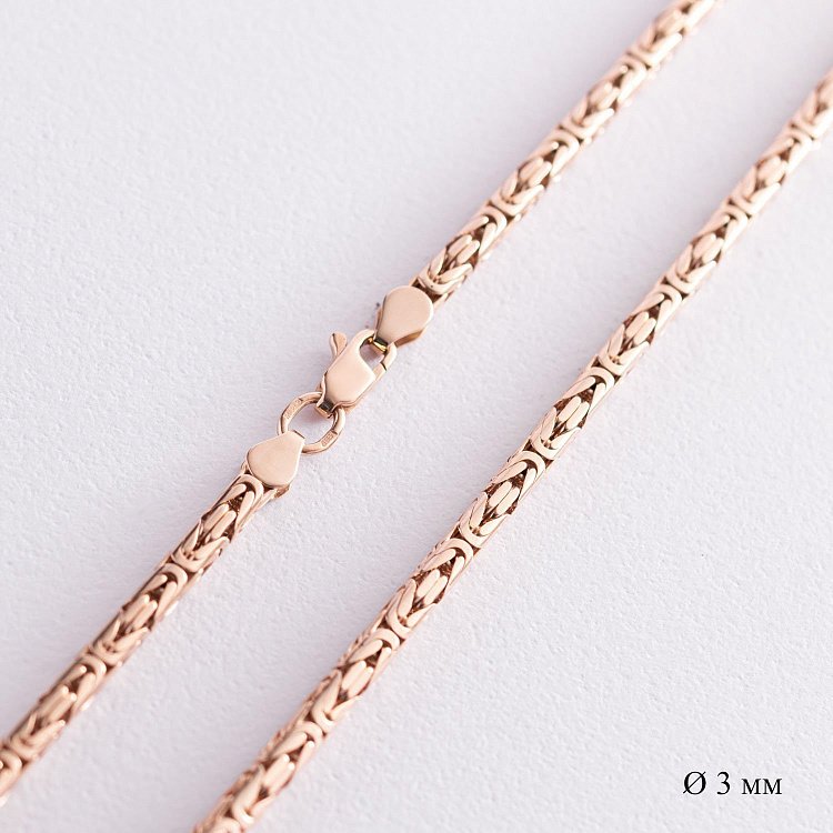 Чоловічий золотий ланцюжок Ц0038 від ювелірного магазину Онікс