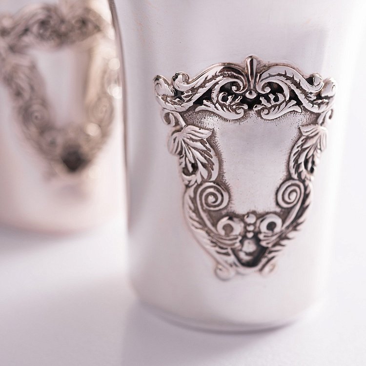 Срібні чарки (2 шт.) 0700327100 від ювелірного магазину Онікс - 1