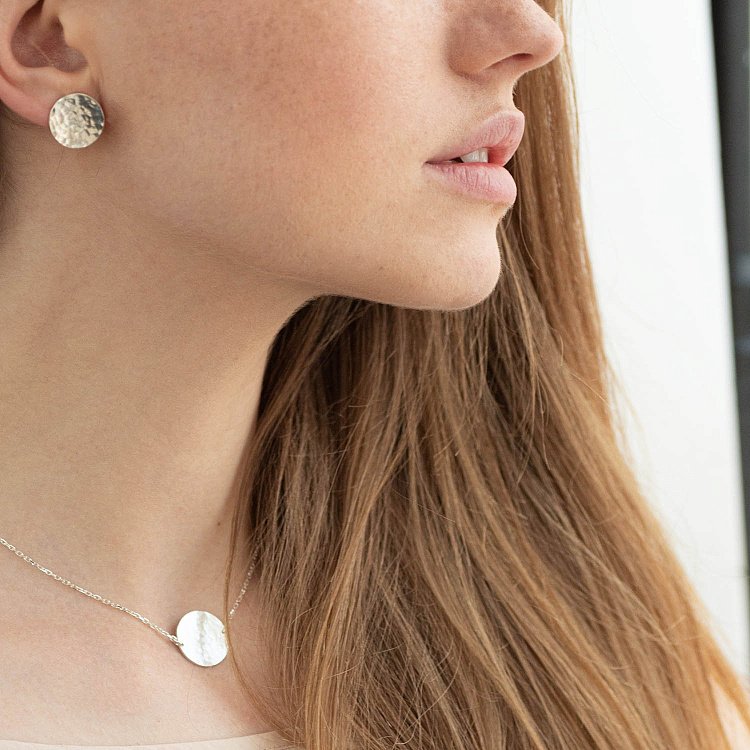 Серебряные серьги-пусеты "Солнечные зайчики" 122600 от ювелирного магазина Оникс - 4