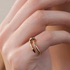 Кольцо "Гвоздь" в красном золоте к06958 от ювелирного магазина Оникс - 7