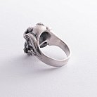 Чоловічий срібний перстень "Череп зі щупальцями восьминога" 112716 от ювелирного магазина Оникс - 10