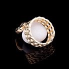 Эксклюзивное золотое кольцо к04260 от ювелирного магазина Оникс - 5