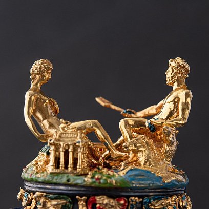 Серебряная фигура ручной работы "Сальера" Бенвенуто Челлини 23157ф №3