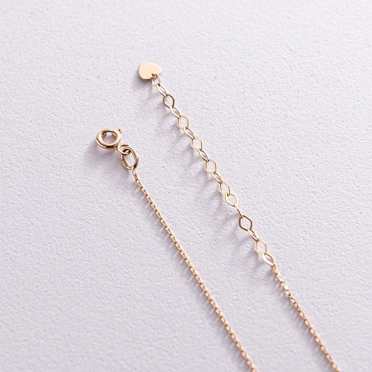 Колье "Лунница" в желтом золоте кол02062 от ювелирного магазина Оникс - 2