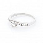 Золотое помолвочное кольцо с бриллиантами zberd864242 от ювелирного магазина Оникс - 1