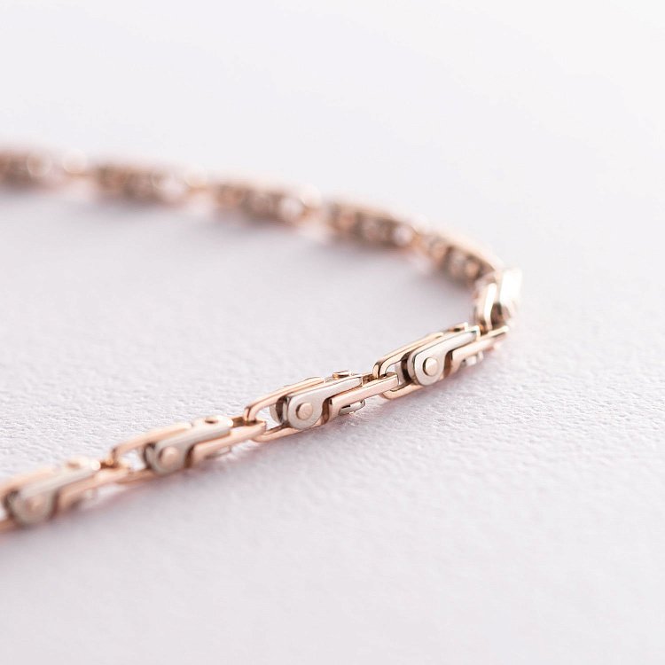 Мужская золотая цепочка Ц0042 от ювелирного магазина Оникс - 2