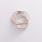 Кольцо из трех цветов золота к06703 от ювелирного магазина Оникс