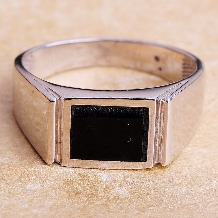 Чоловіча печатка срібна 111375 від ювелірного магазину Онікс - 3